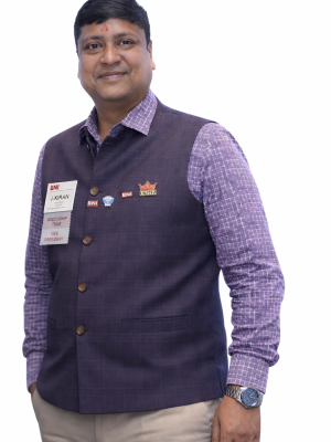 Professional portrait with leadership attire